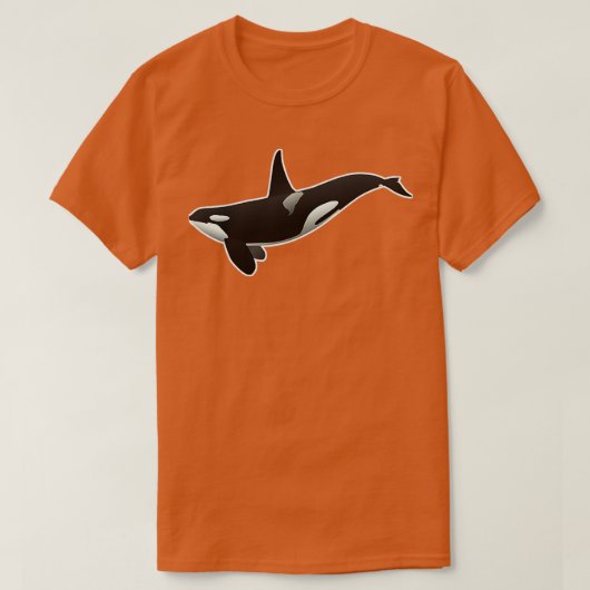 Orca Killer Whale Zee Panda bespaart de 2 T-shirt (Design voorkant)