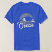 Orca Killer Whale Zee Wolf Ocean T-shirt (Design voorkant)