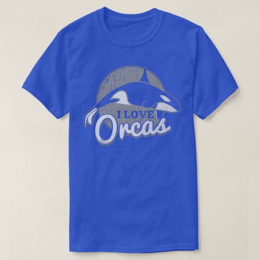 Orca Killer Whale Zee Wolf Ocean T-shirt (Design voorkant)