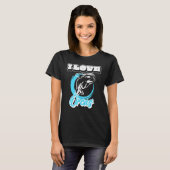 Orca Killer Whale Zee Wolf T-shirt (Voorkant volledig)