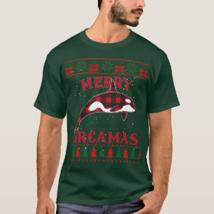 Orca Killer Whales Pajama Ugly KerstSweater T-shirt