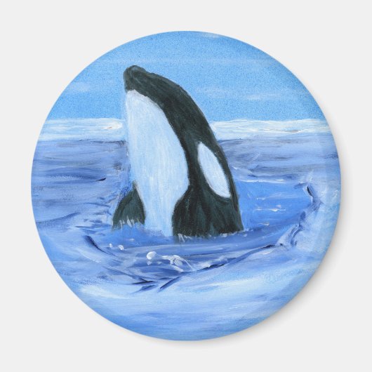 Orca killerwalvis magneet (Voorkant)