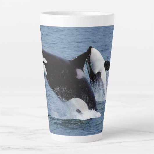 Orca Latte Mok (Voorkant)