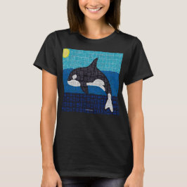 Orca (levendig) - Dames Basic T-Shirt