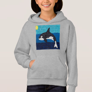 Orca (levendig) - Meisjes Hoodie