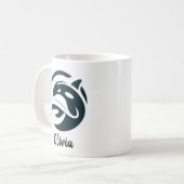 Orca Liefde Koffiemok (Voorkant links)