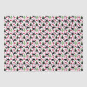 Orca Love Valentine Tissue Paper in White Tissuepapier (Voorkant)