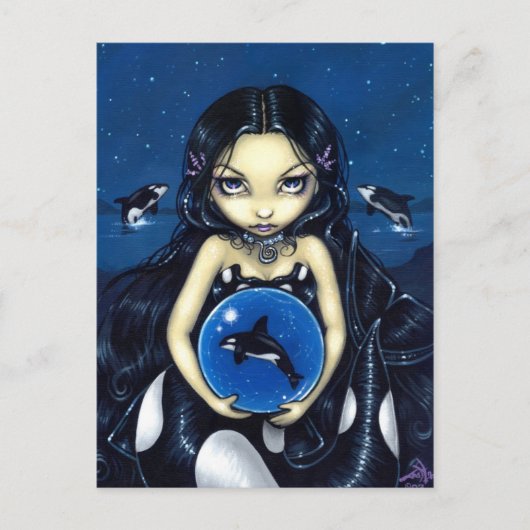 "Orca Magic"-Briefkaart Briefkaart (Voorkant)