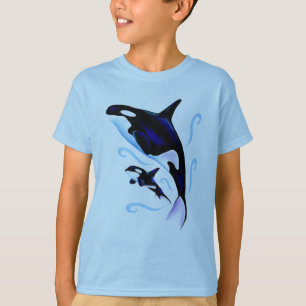 Orca Mam en Baby T-shirt