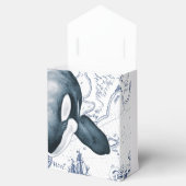 Orca Map Blue Bedankdoosjes (Geopend)