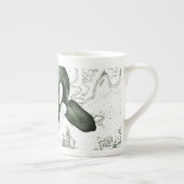 Orca Map Green Porselein Kop (Rechts)