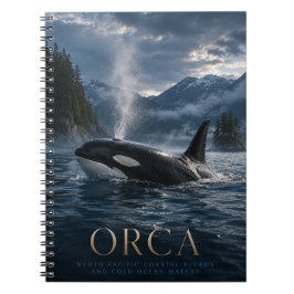 Orca Noord-Pacifisch fjord DIEREN Notitieboek