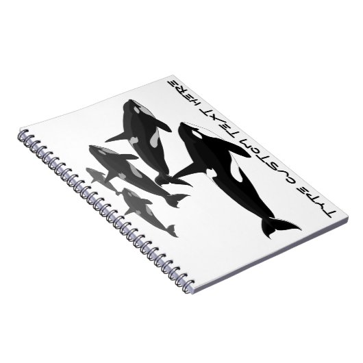 Orca Notebook Personal Killer Whale Journal Notitieboek (Rechterzijde)