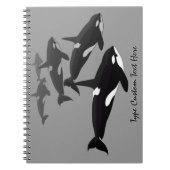 Orca Notitieboek Personalized Killer Whale Journal (Voorkant)