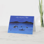 Orca Notitiekaartje (Voorkant)