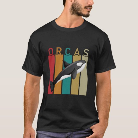 Orca - Ocean Lover orcas T-shirt (Voorkant)