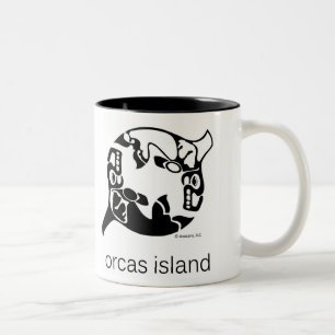 Orca - Orcas Island - Tao Yin Yang - Killer Whale Tweekleurige Koffiemok
