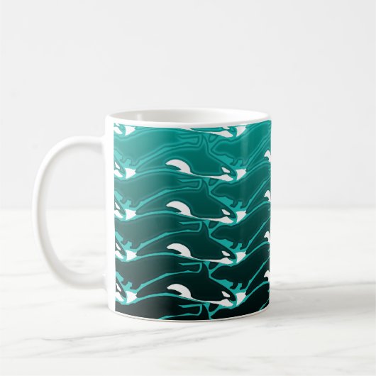 Orca Otter Spirit Koffiemok (Links)