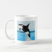 Orca Painting Koffiemok (Links)