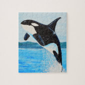 Orca Painting Legpuzzel (Verticaal)