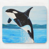 Orca Painting Muismat (Voorkant)