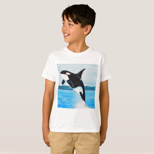 Orca Painting T-shirt (Voorkant volledig)