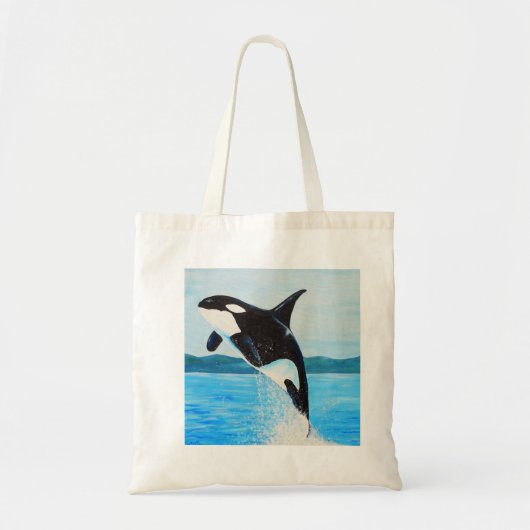 Orca Painting Tote Bag (Voorkant)