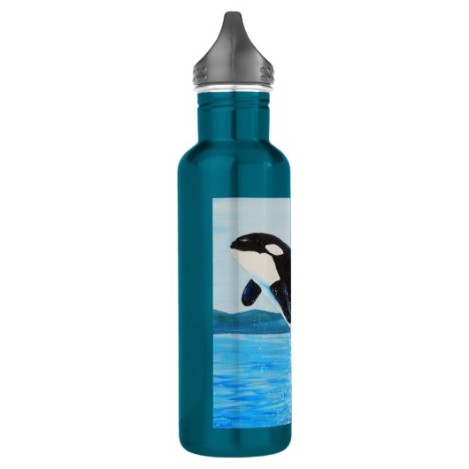 Orca Painting Waterfles (Links)