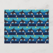 Orca (patroon) - Postkaart (Voorkant)