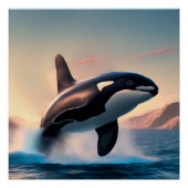Orca Perfect Poster (Voorkant)