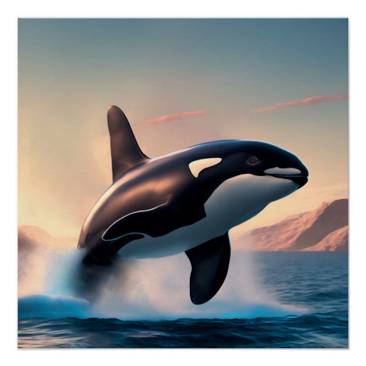 Orca Perfect Poster (Voorkant)