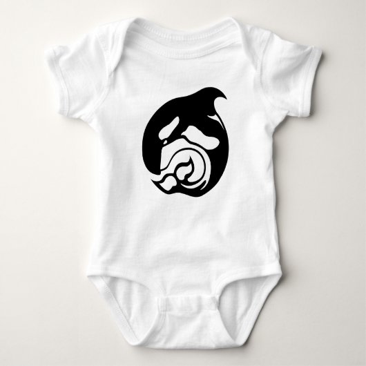 orca-pictogram romper (Voorkant)