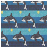 Orca - Pima Cotton Fabric Stof (Close Up)