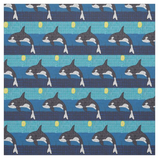 Orca - Pima Cotton Fabric Stof (Swatch)