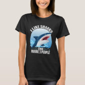 orca plush shark shark women shark mouth 3 t-shirt (Voorkant)