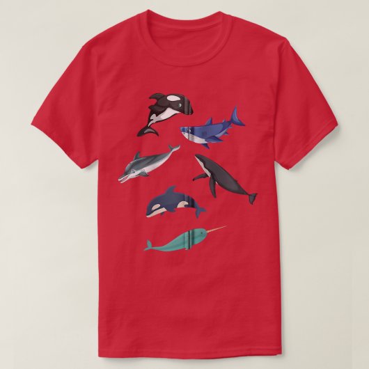 Orca Plush Shark T-shirt Shark T-shirt (Design voorkant)