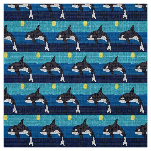 Orca - Polyester Poplin Fabric Stof (Swatch)