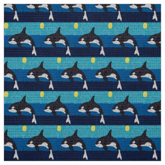 Orca - Polyester Weave Fabric Stof