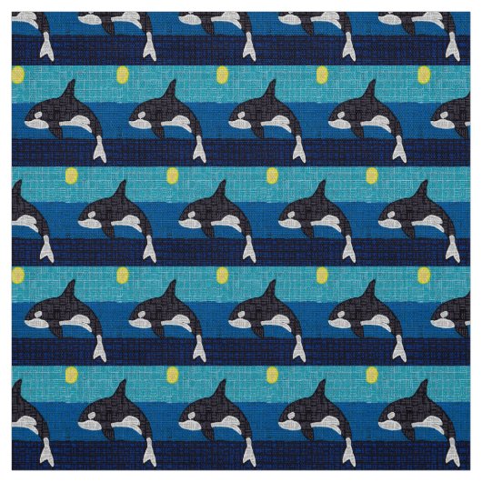 Orca - Polyester Weave Fabric Stof (Swatch)