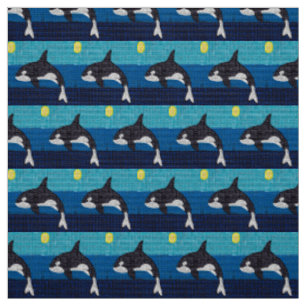 Orca - Polyester Weefselstof Stof