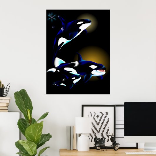 Orca Poster (Thuiskantoor)