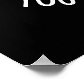 Orca Puns Je bent Killin Me Whale Pun Dark BG Poster (Hoek)