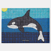 Orca (rectangle) - Magnet (Voorkant)