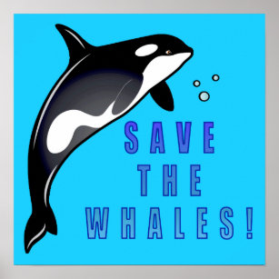 Orca: Red de walvissen! Poster
