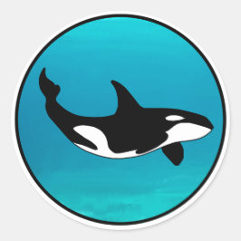 Orca Ronde Sticker