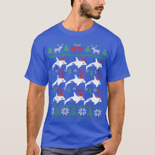 Orca SantaUgly Kerstmis790 T-shirt