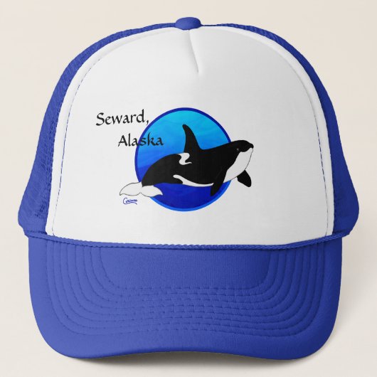 Orca, Seward - Trucker Hat Trucker Pet (Voorkant)