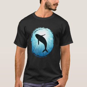 Orca Shadow Diving Ocean Freediving Zee Apnea Dive T-shirt