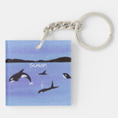 Orca Sleutelhanger (Achterkant)