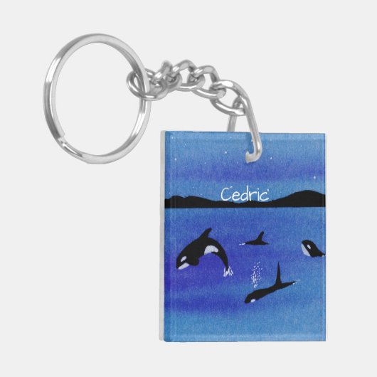 Orca Sleutelhanger (Voorkant Links)